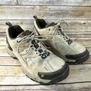 New Balance Mens Tan Brown 643 ABZORB Suede Hiking Shoes Size 10